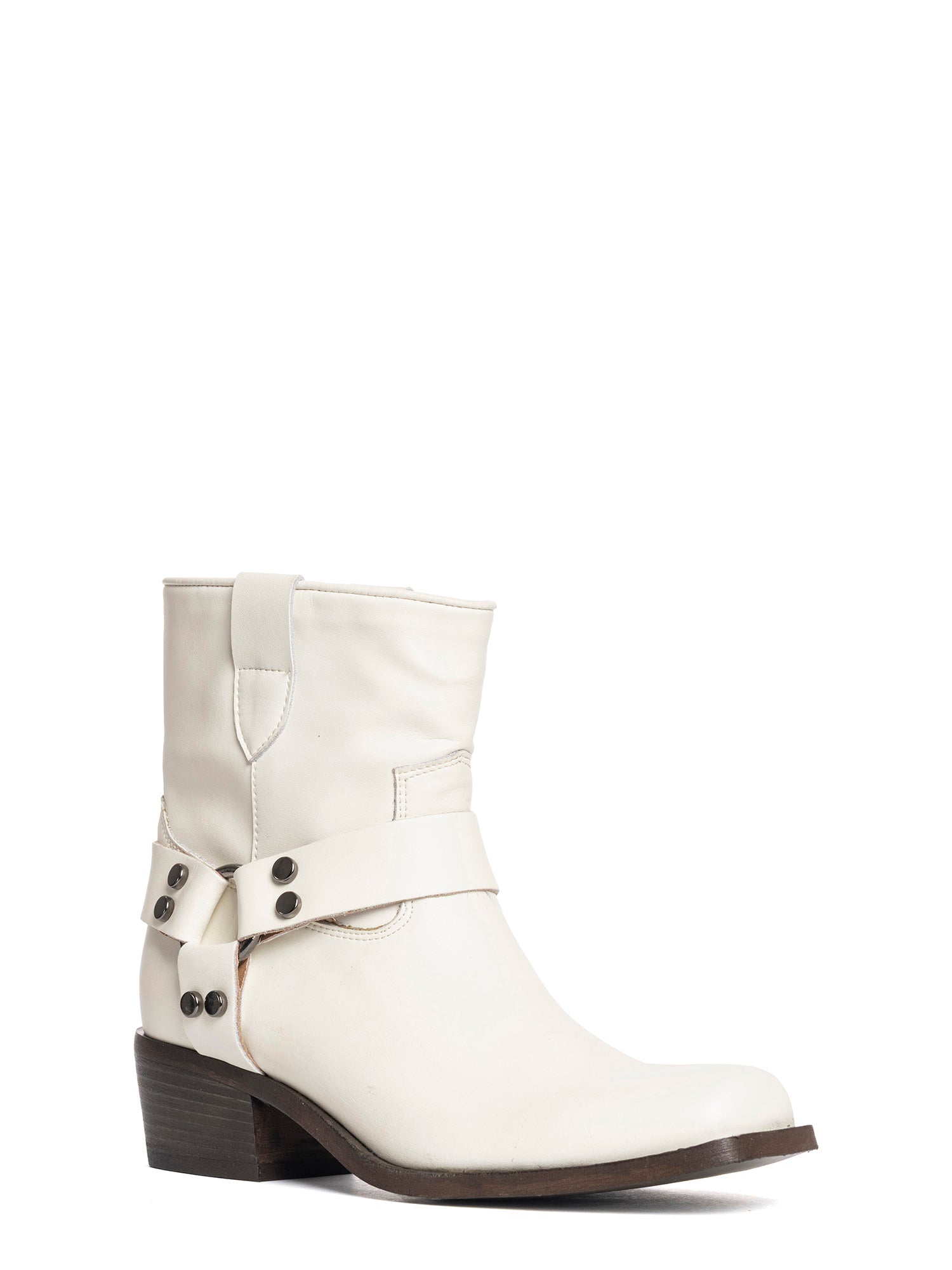 Sal Tronchetto biker vitello off-white