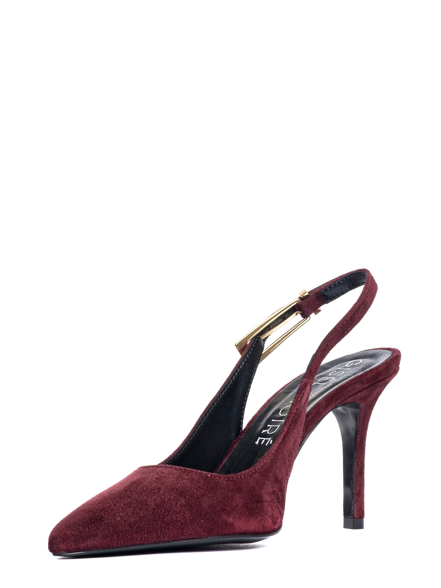 Sami Chanel in camoscio bordeaux