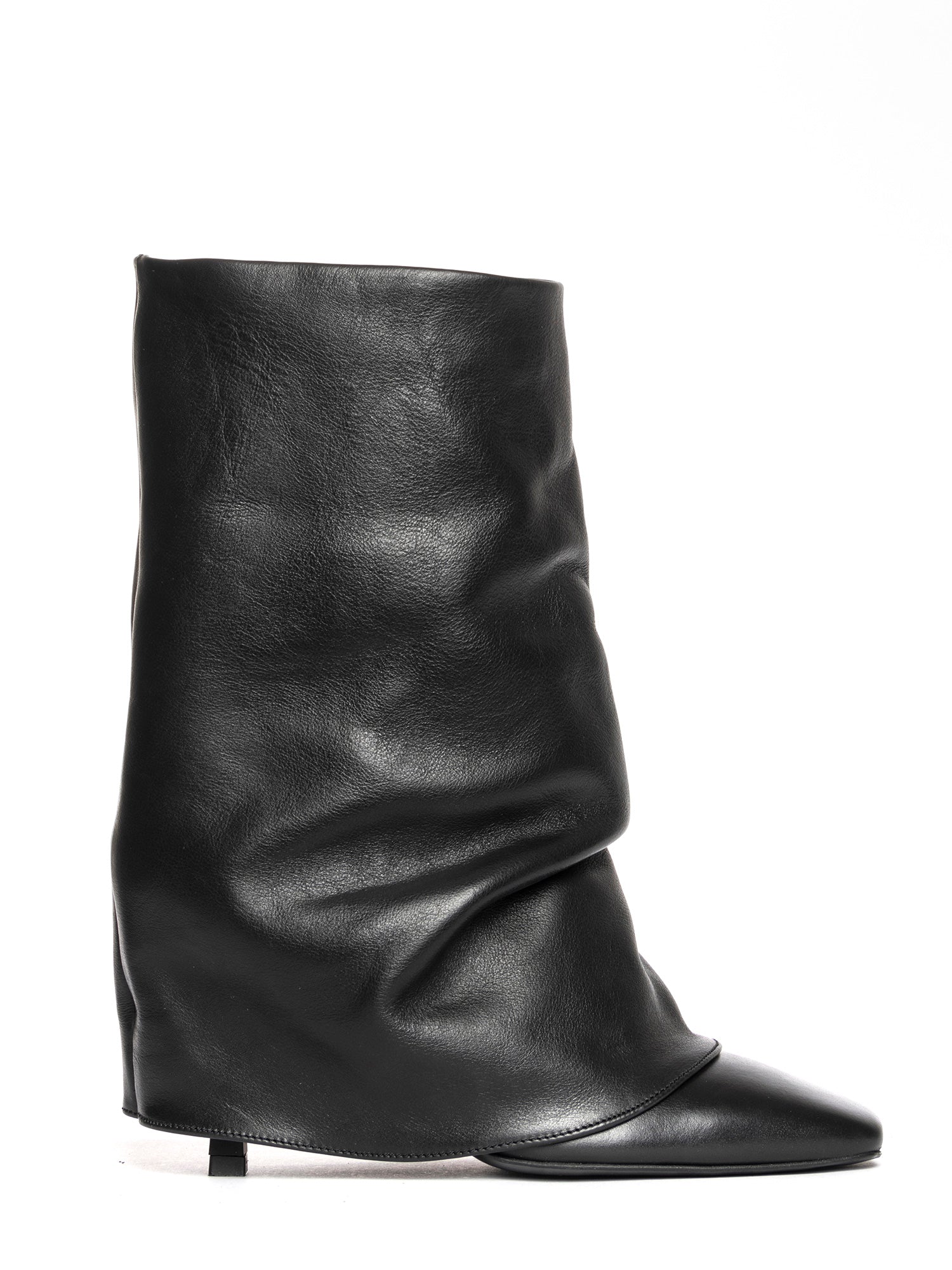 Samira Stivali in vitello nero