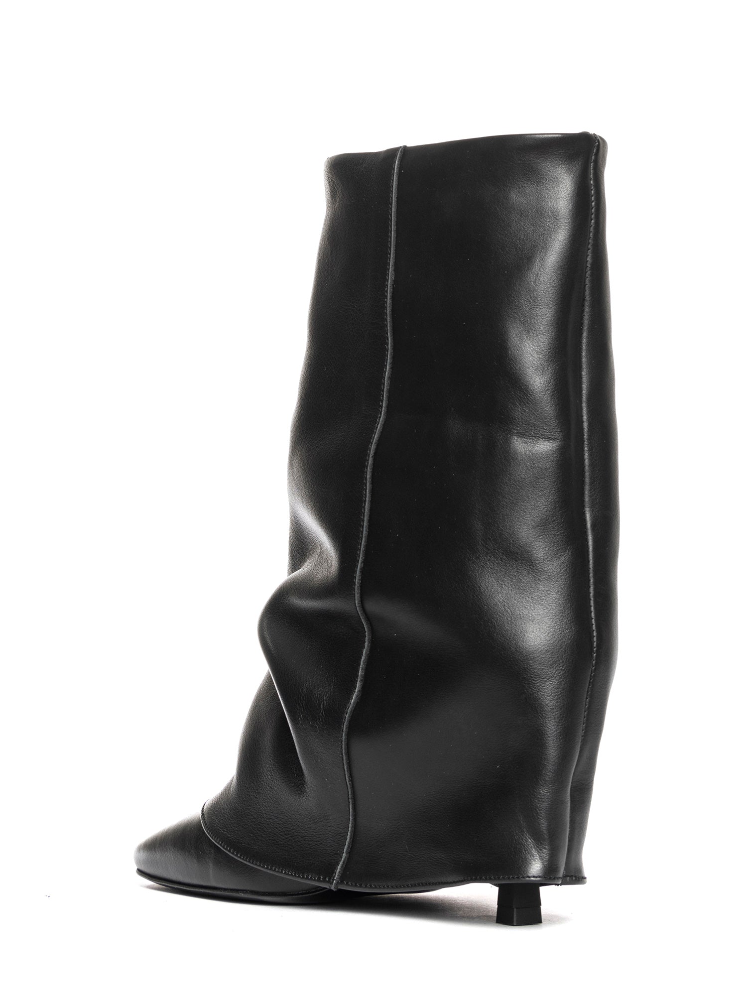 Samira Stivali in vitello nero