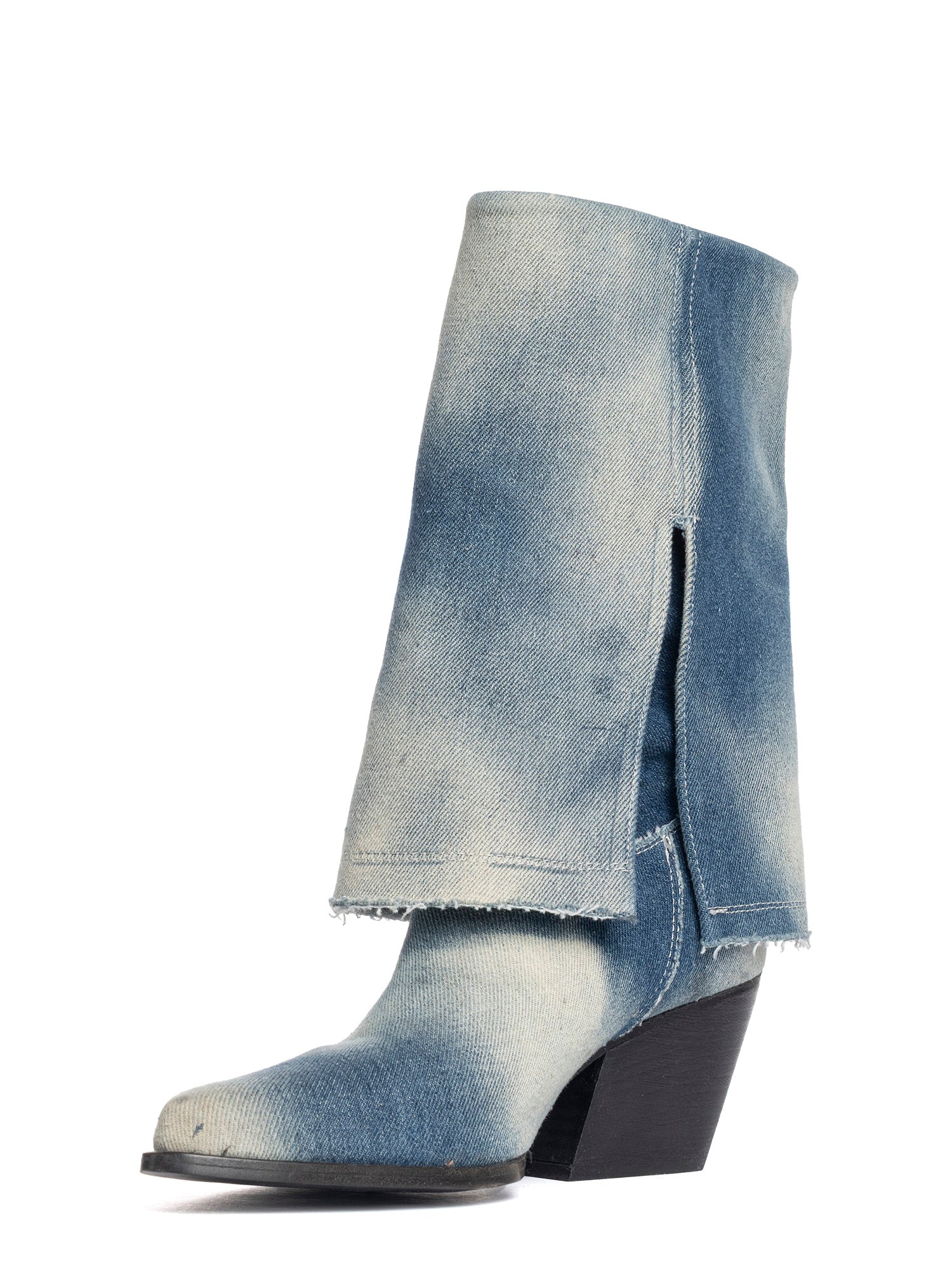 Santa Fe Stivali texani in jeans lavato