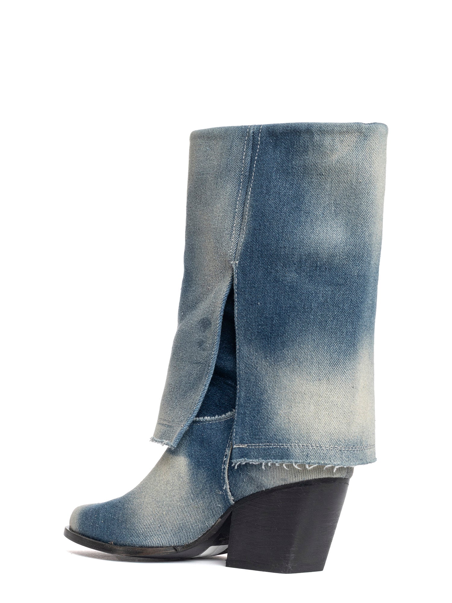 Santa Fe Stivali texani in jeans lavato