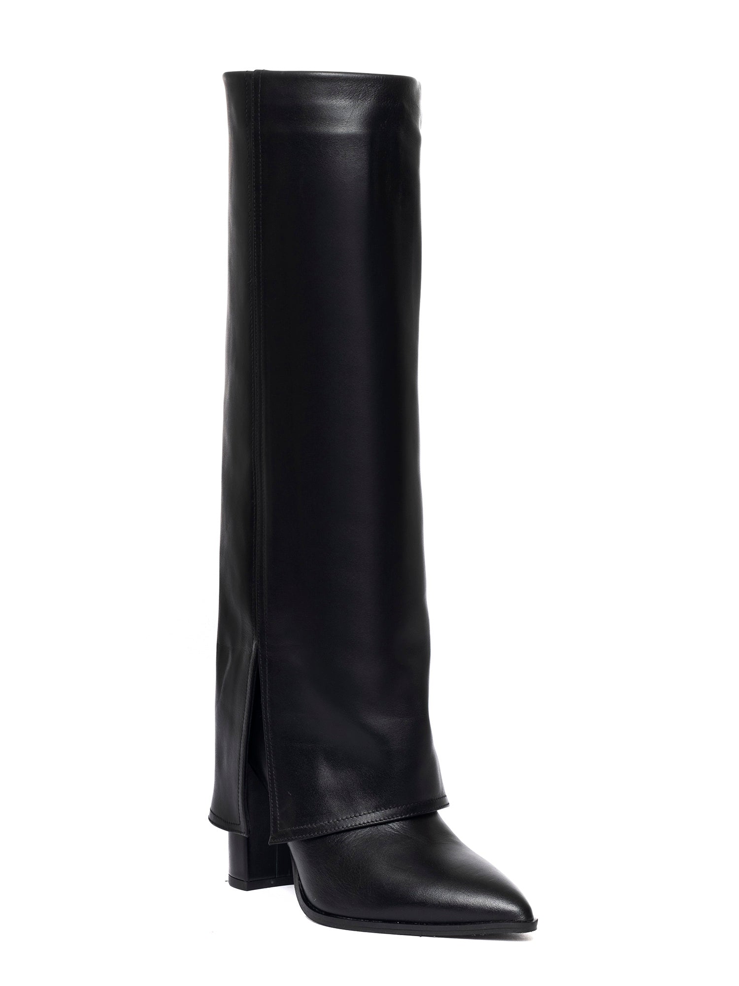 Teddy Stivali in vitello nero