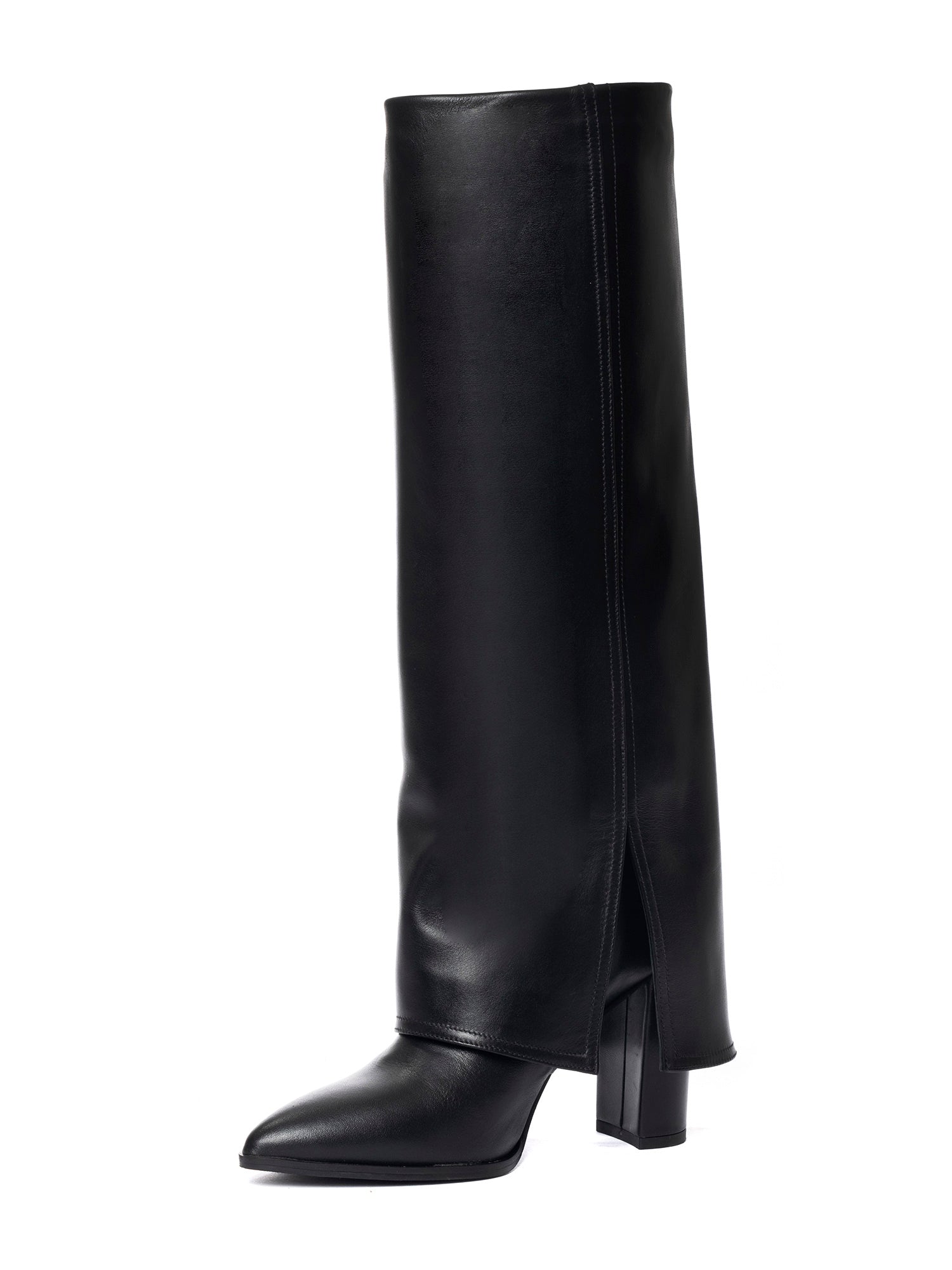 Teddy Stivali in vitello nero