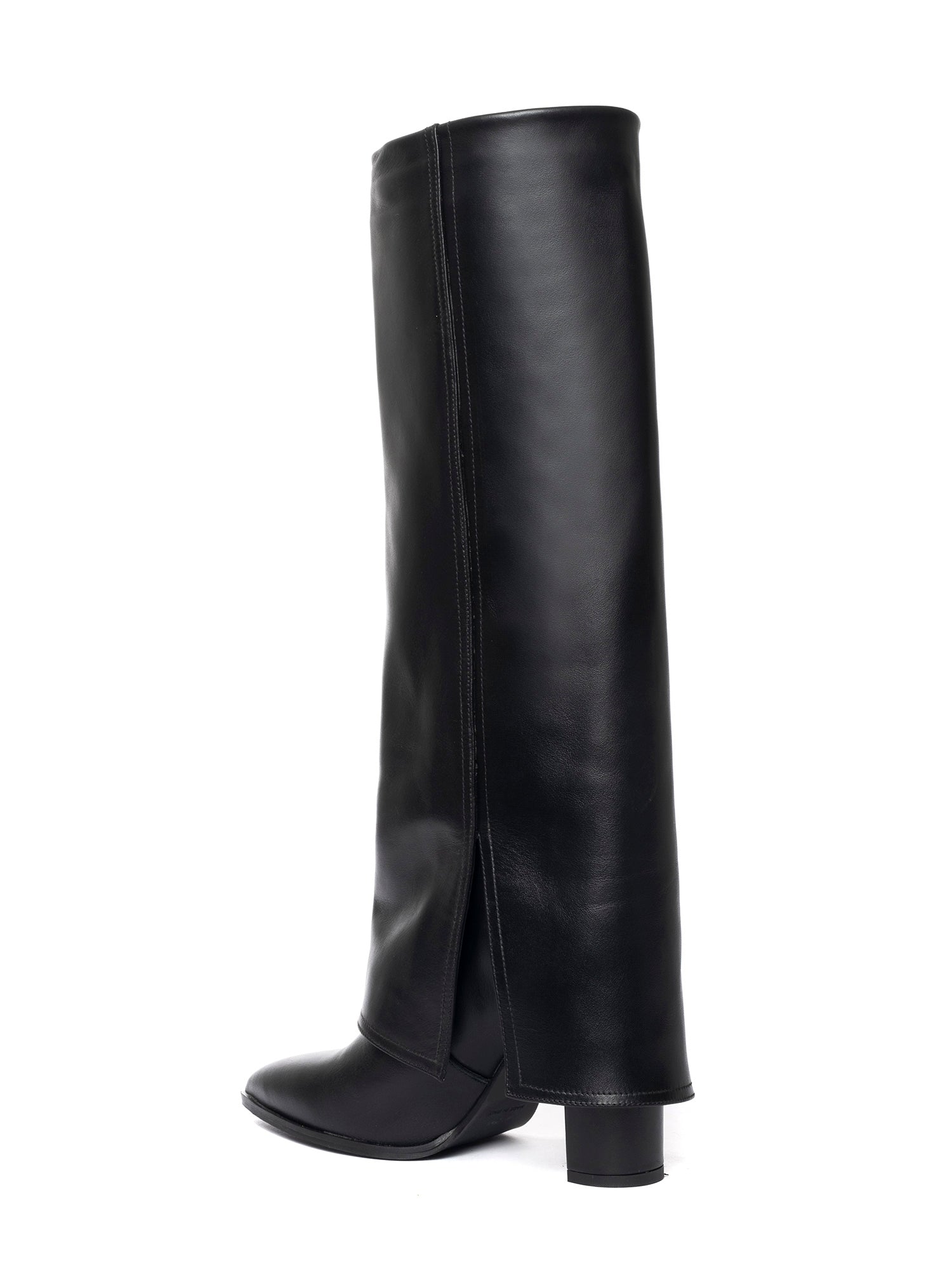 Teddy Stivali in vitello nero