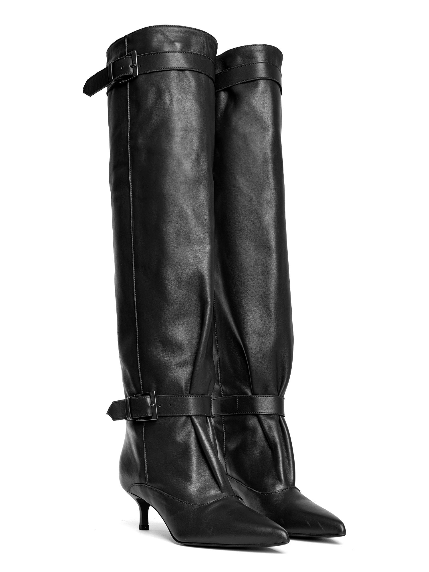 Vanessa Stivali in vitello nero