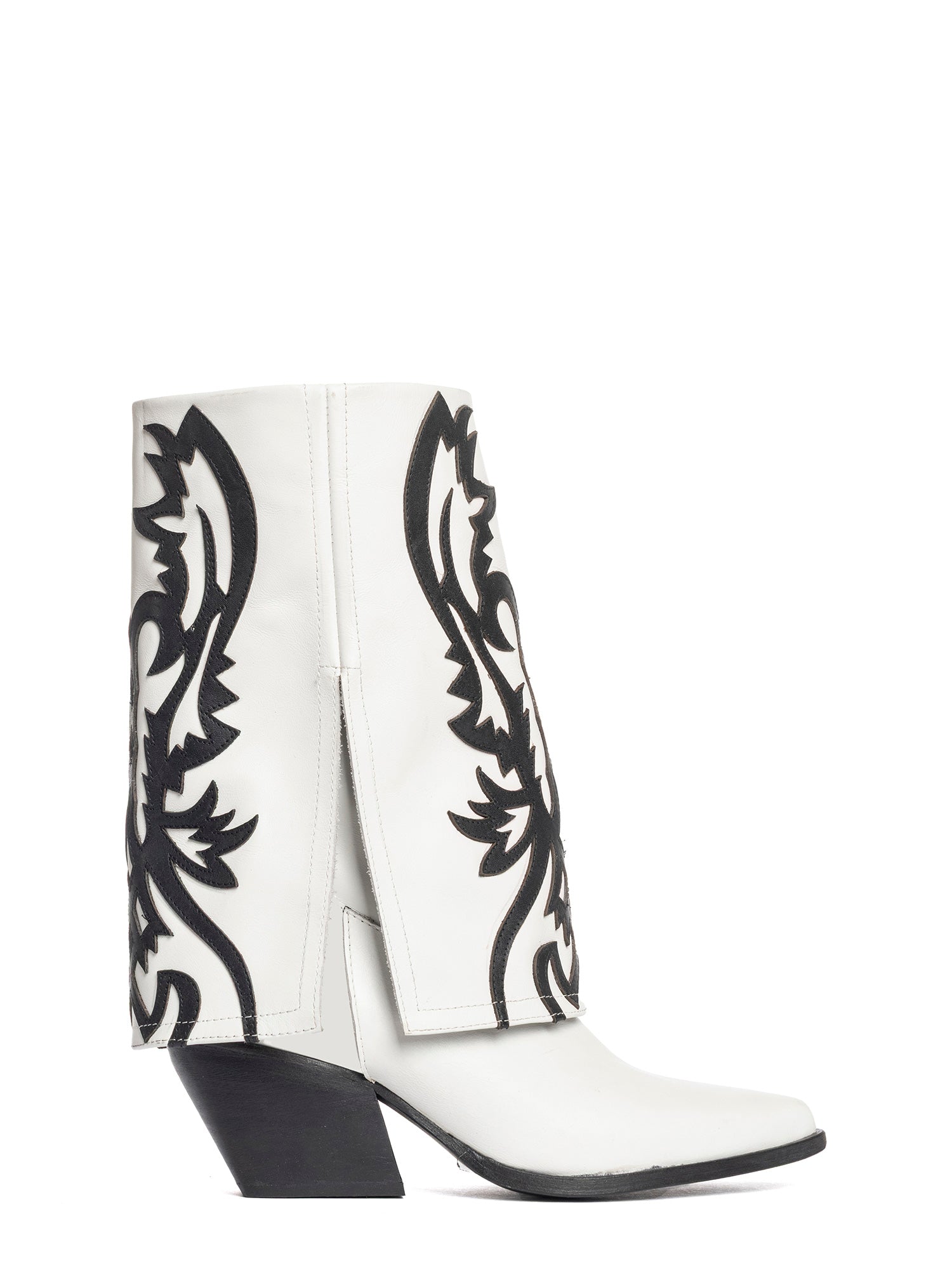 Varadero Stivali texani in vitello bianco