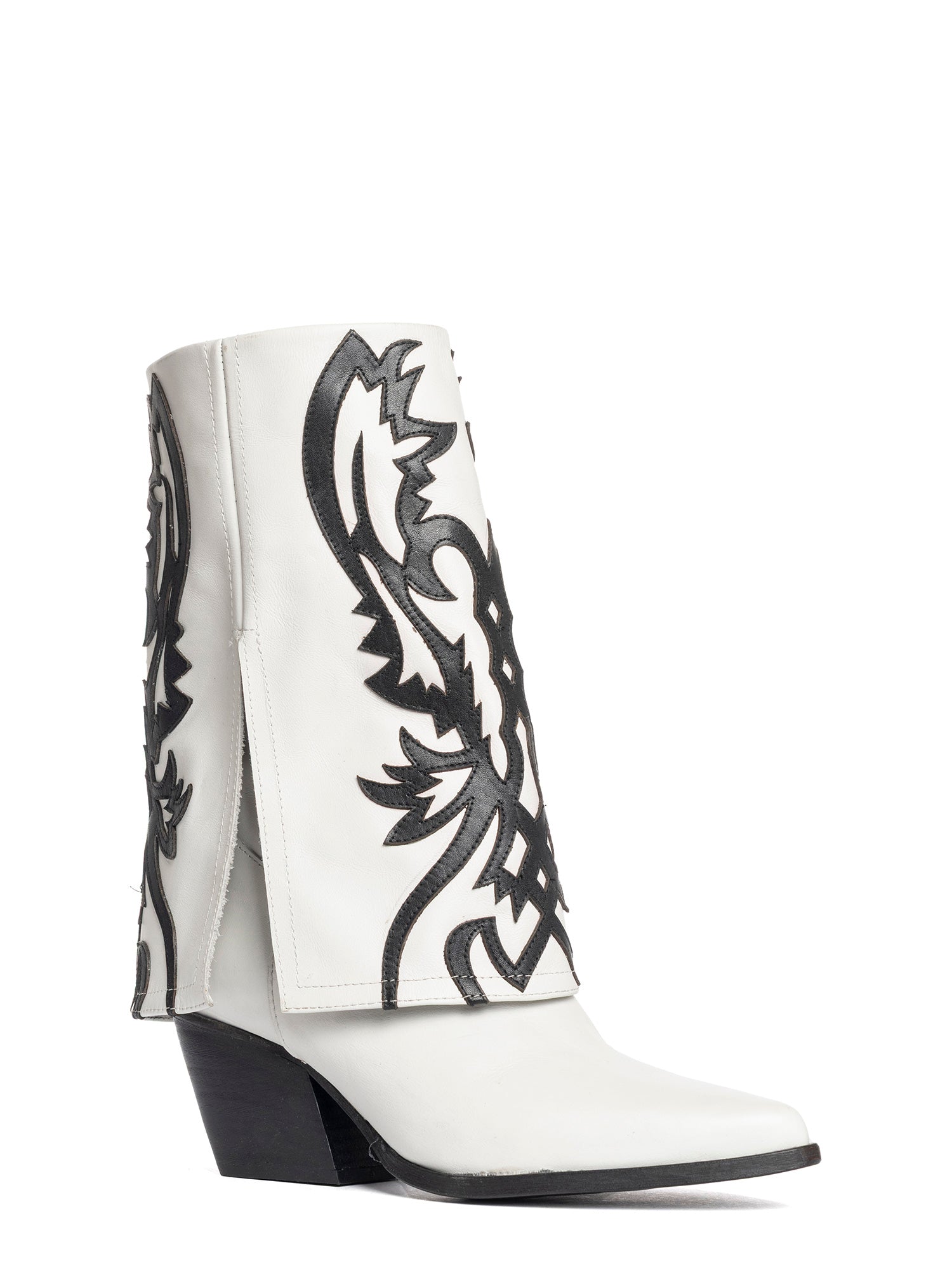 Varadero Stivali texani in vitello bianco