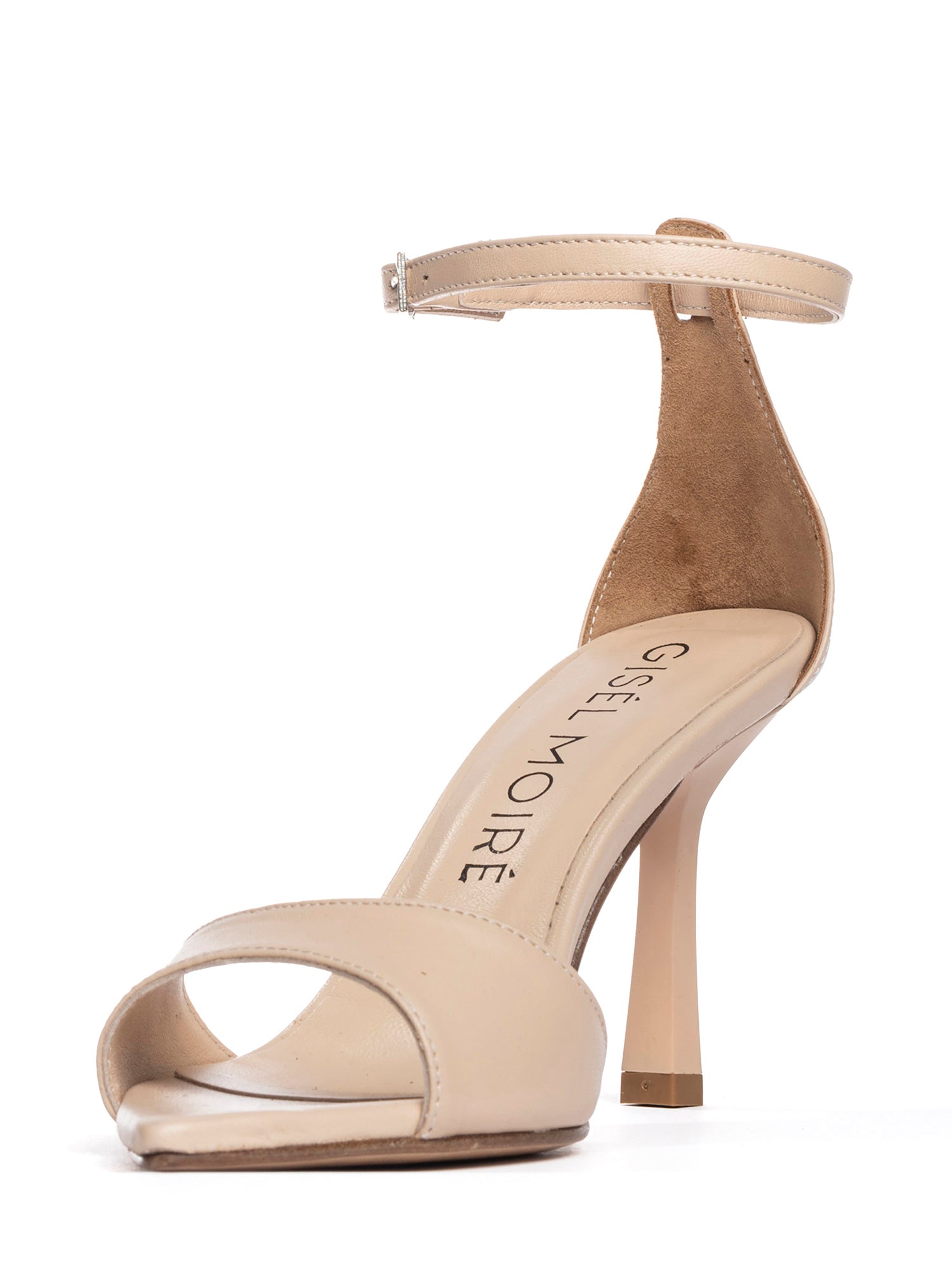 Vittoria Sandali a fascia in nappa nude